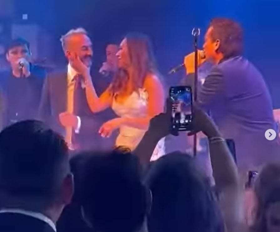 Era evidente su felicidad. 
<br>