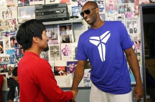 Manny Pacquiao y Julio César Chávez se despide de Kobe Bryant