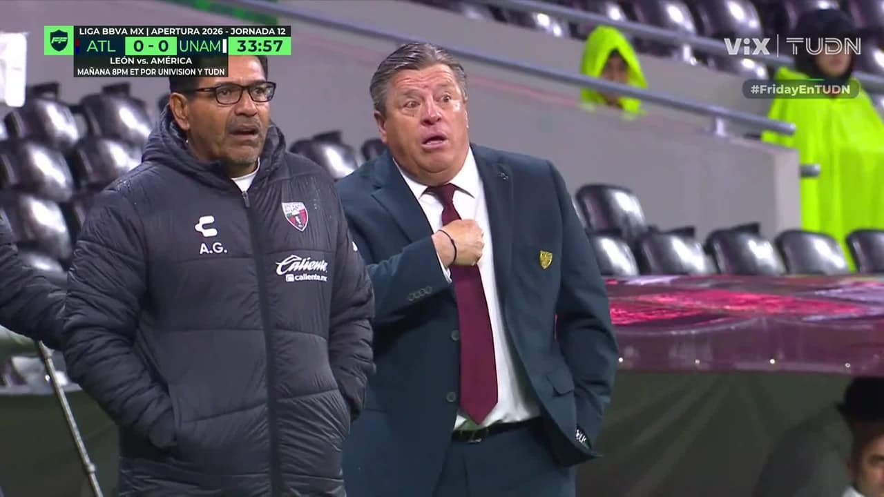 ¡Adiós Piojo Herrera! El técnico de Atlante es expulsado por reclamos al árbitro Santander