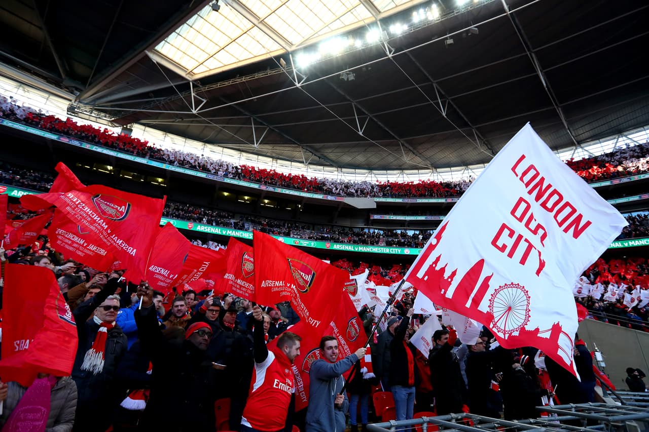 8. Arsenal F.C. (Premier League) - 59,323 espectadores promedio