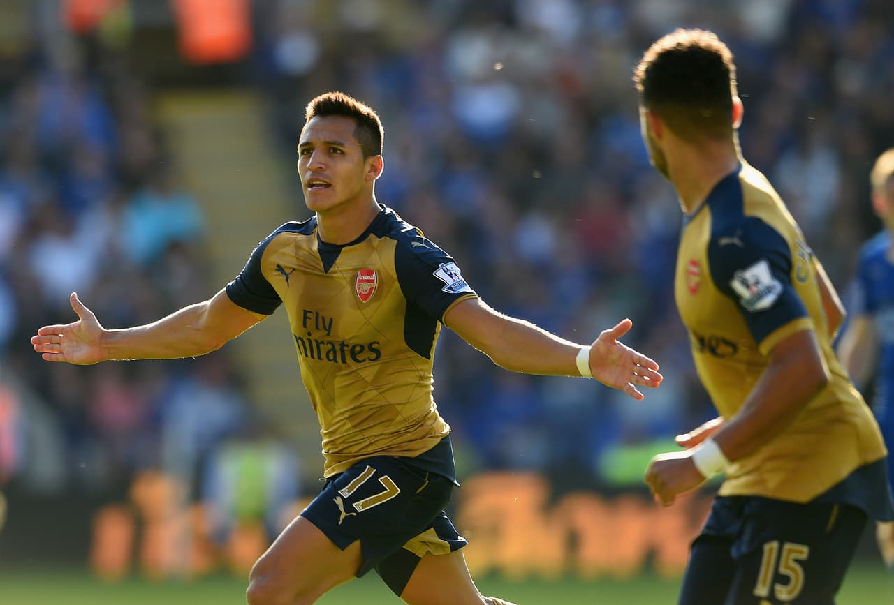 Leicester 2-5 Arsenal: Un gran Alexis Sánchez guía victoria de los Gunners con 'hat-trick'