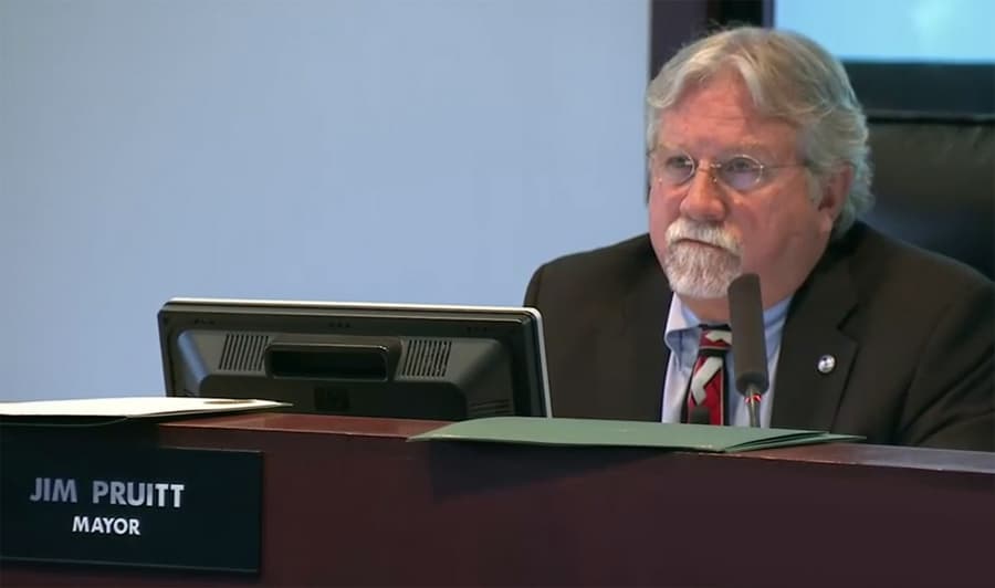 Jim Pruitt, alcalde de Rockwall, Texas