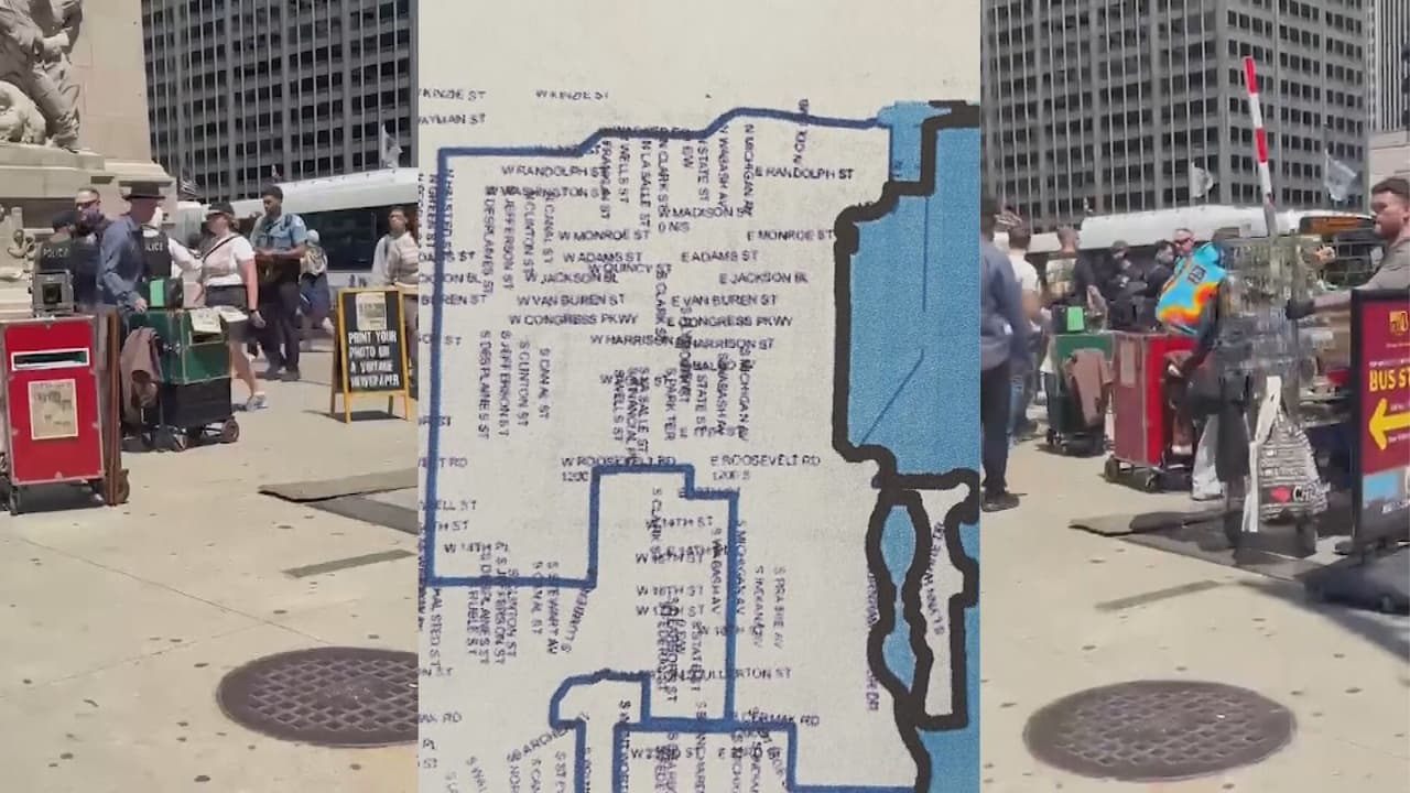 Vendedores ambulantes en Chicago: zonas prohibidas, y permisos necesarios