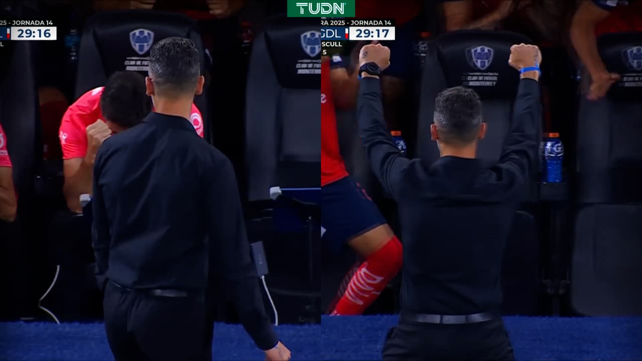 Gol de Berterame y el festejo de Demichelis es sublime