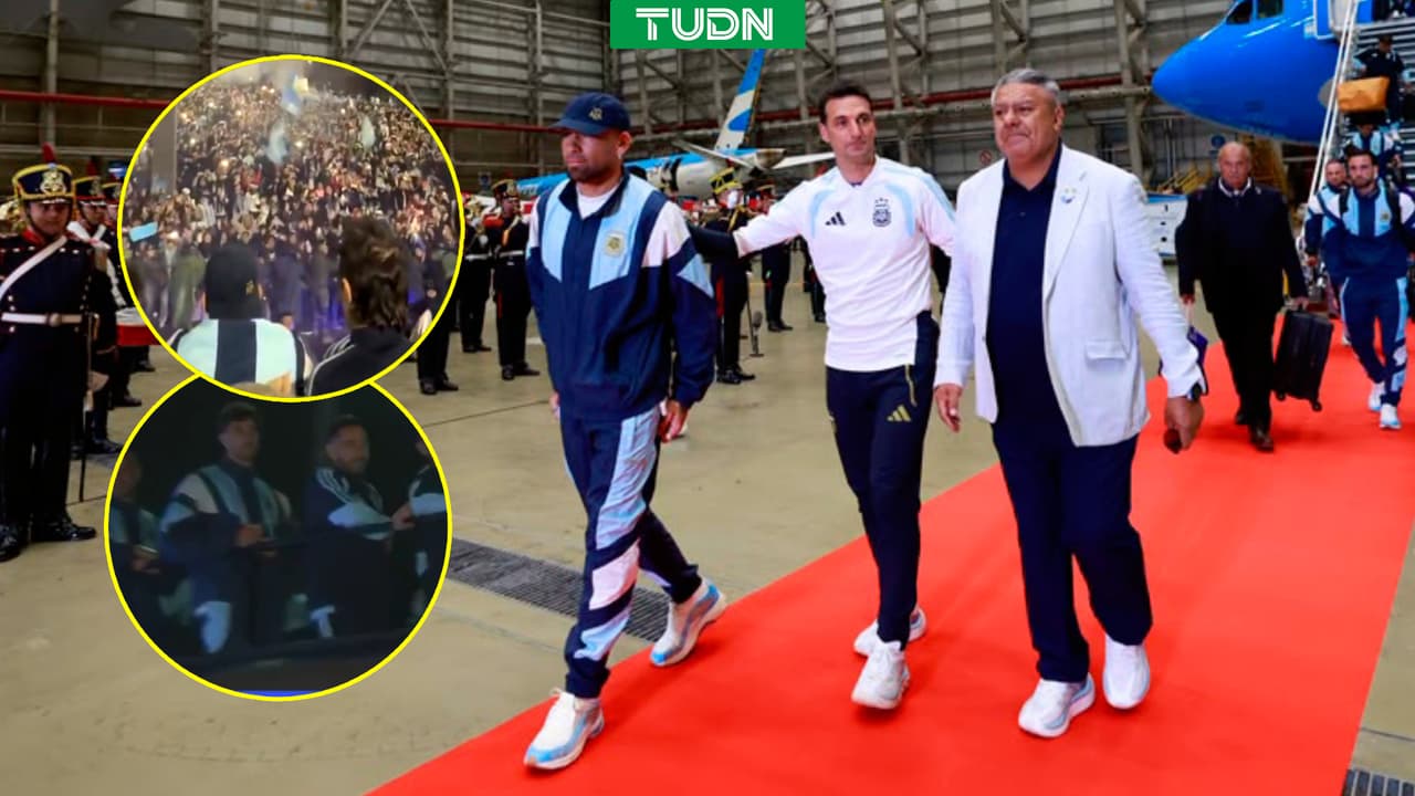 Así fue el recibimiento para la selección argentina tras perder la Final del Mundial 2026