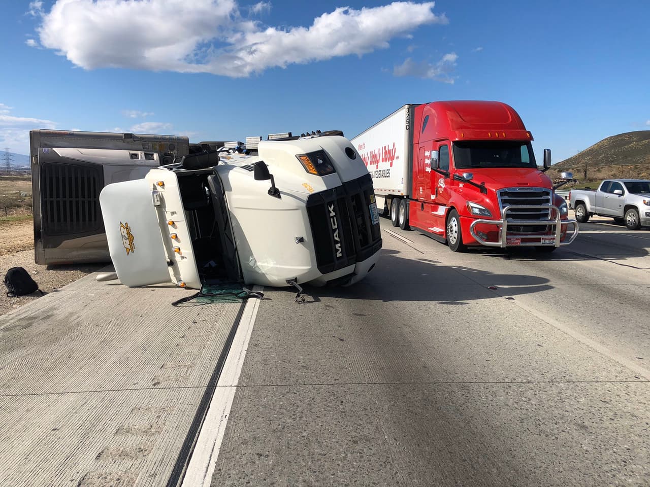 Los vientos alcanzaron las 71 millas por hora en la zona de Escondido Canyon de Malibú.