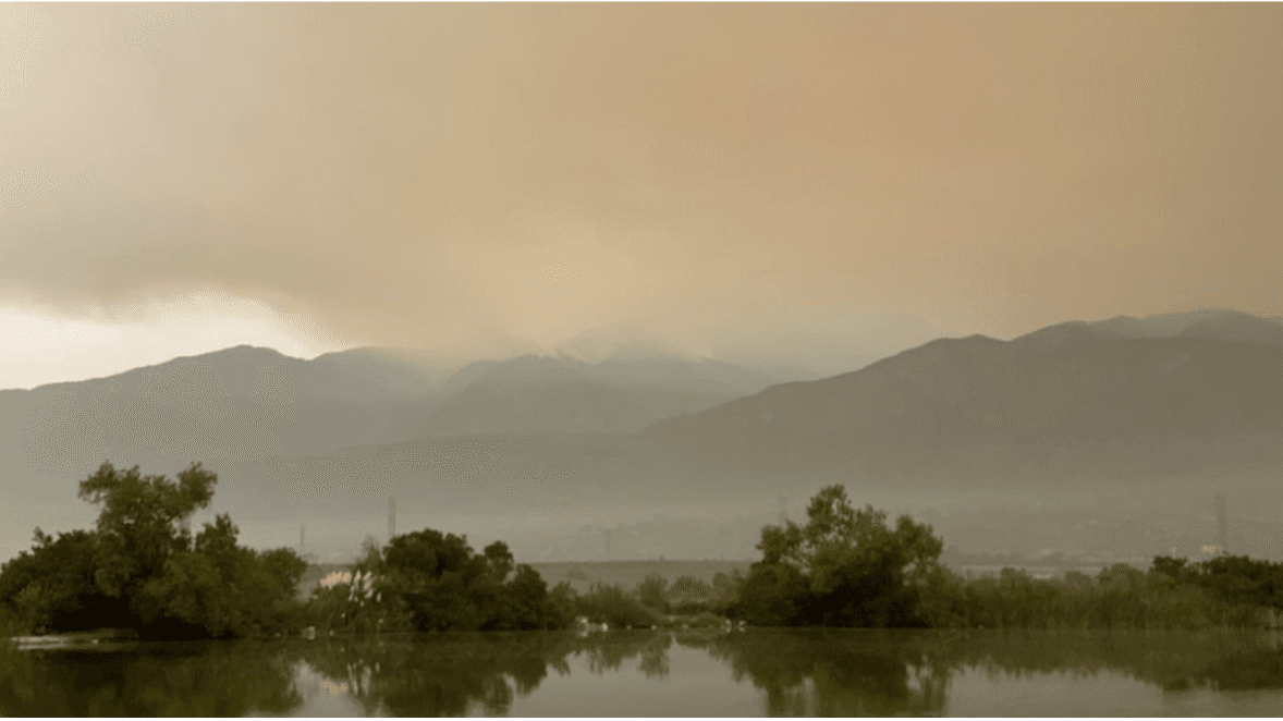 “En 25 años nunca vi las llamas tan cerca”: la amenaza del incendio Bobcat en Los Ángeles