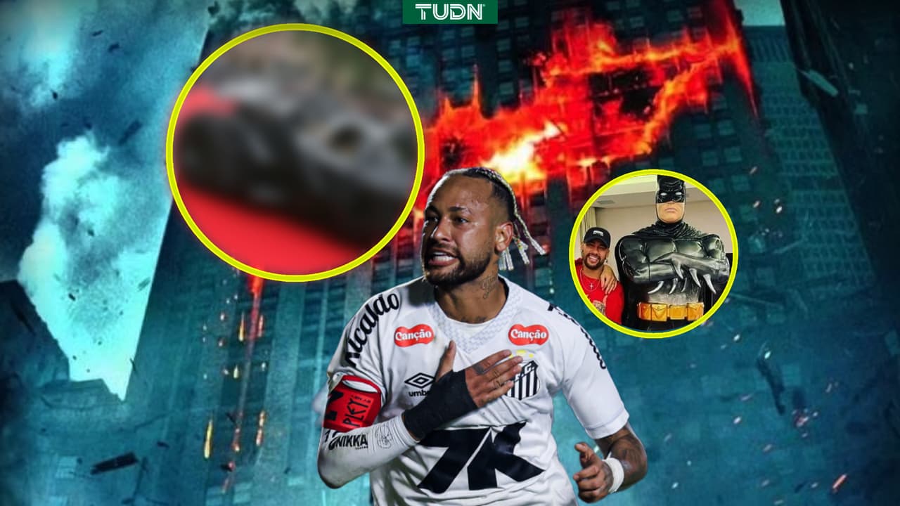 Exéntrico regalo de Neymar por ser fan de Batman