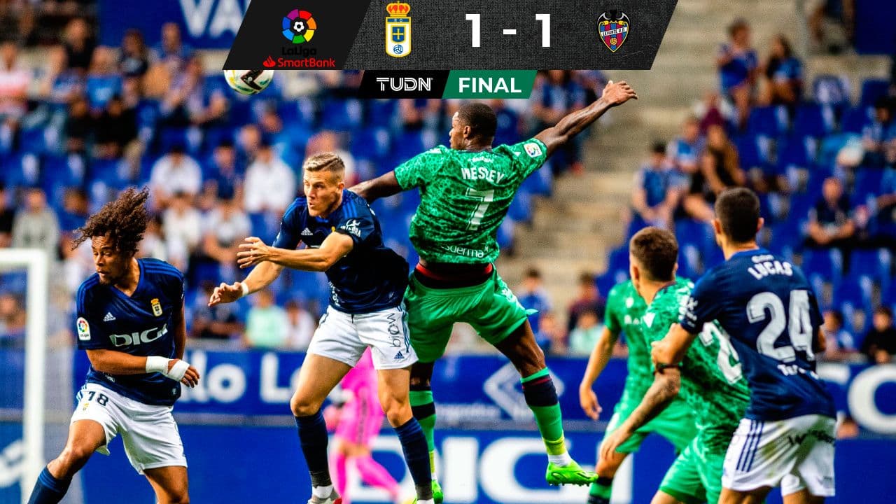 Alonso Aceves fue titular, mientras que Marcelo Flores se quedó en la banca con el Real Oviedo.