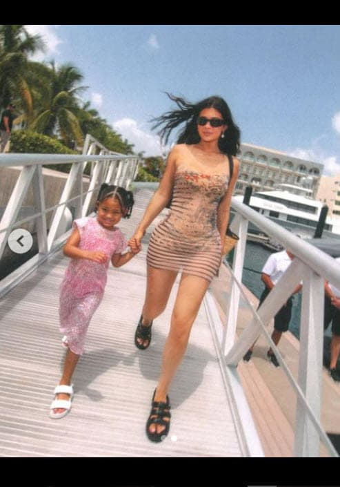 Cuando nació, en febrero de 2021, se dijo que el 
<b><a href="https://www.univision.com/famosos/kylie-jenner-anuncia-el-nombre-de-su-segundo-hijo-wolf" target="_blank">nombre de la criatura era Wolf. </a></b>
<br>