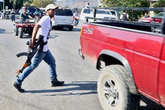 Civil armado en Michoacán. (Imagen de archivo)