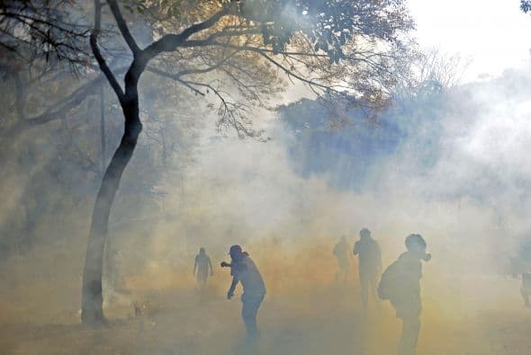 Las zonas de La Concordia, Barrio del Carmen y Hospital Central vivieron choques entre efectivos de la Guardia Nacional Bolivariana (GNB) y la Policía Nacional Bolivariana (PNB).