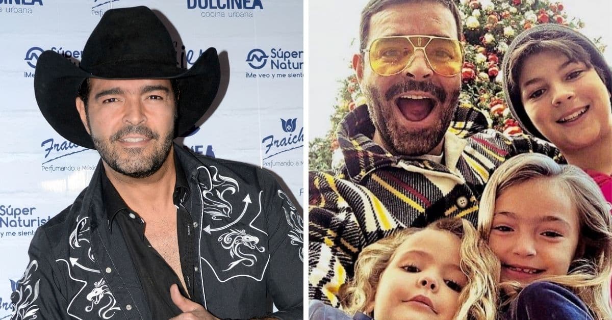 Pablo Montero tiene 4 hermosos hijos: el mayor tiene 15 años y es su clon