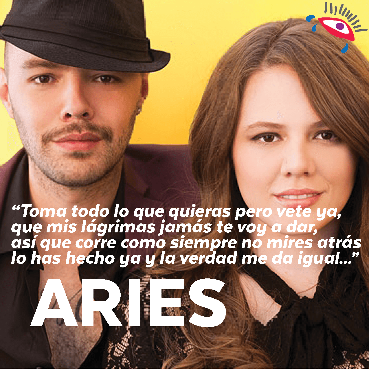 <b>Jesse & Joy - ¡Corre! </b>A ti que te encantá decir las cosas directas y sin rodeos.