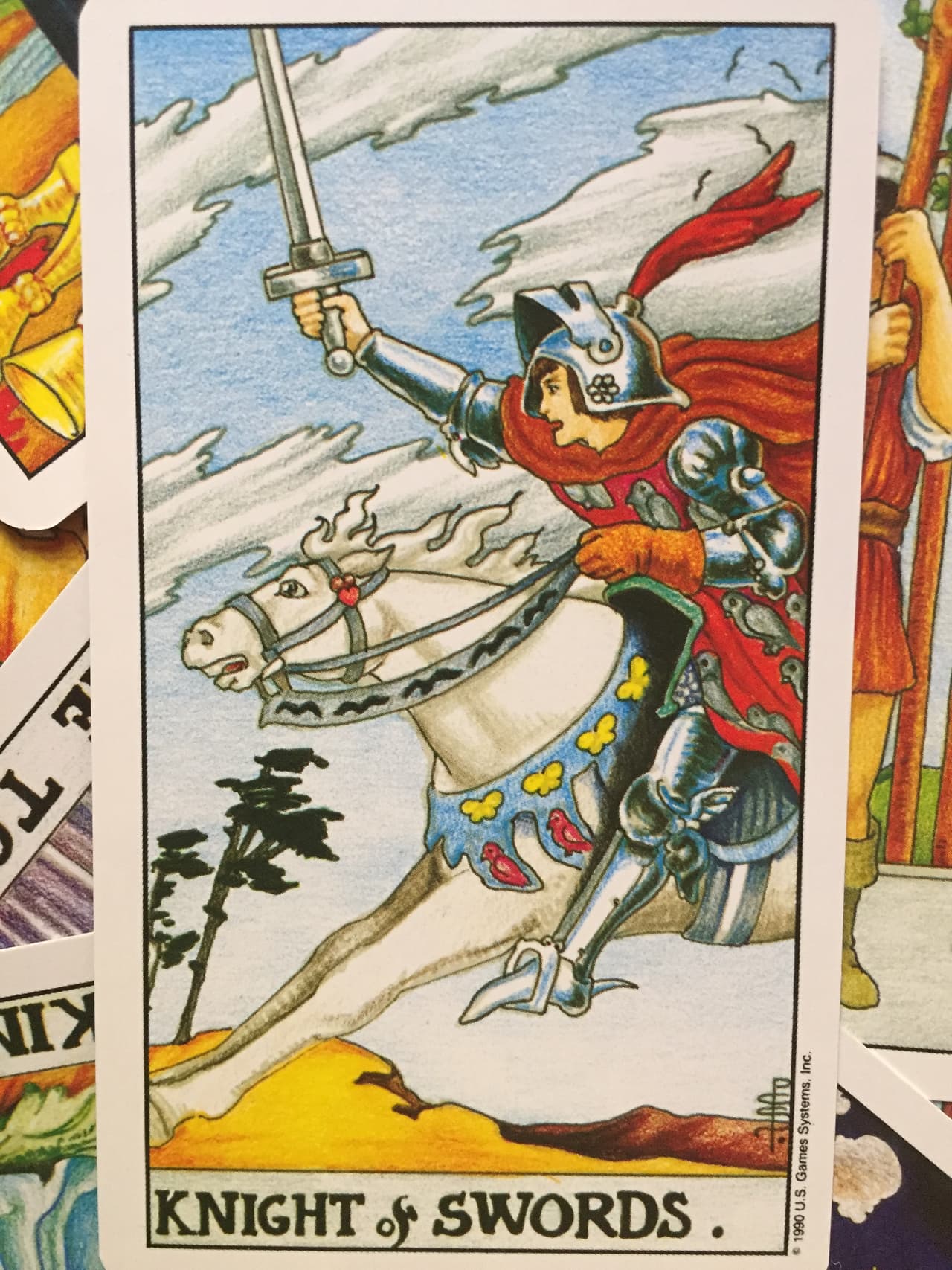 Es una carta que habla de una persona directa, honesta, rebelde, valiente, atrevida, llena de ambiciones y enfocada en lo que quiere, a pesar de lo que tenga alrededor. Es una figura llena de poder y vitalidad que desafía a todo y todos, pero no significa que sea una cualidad llena de peligros.