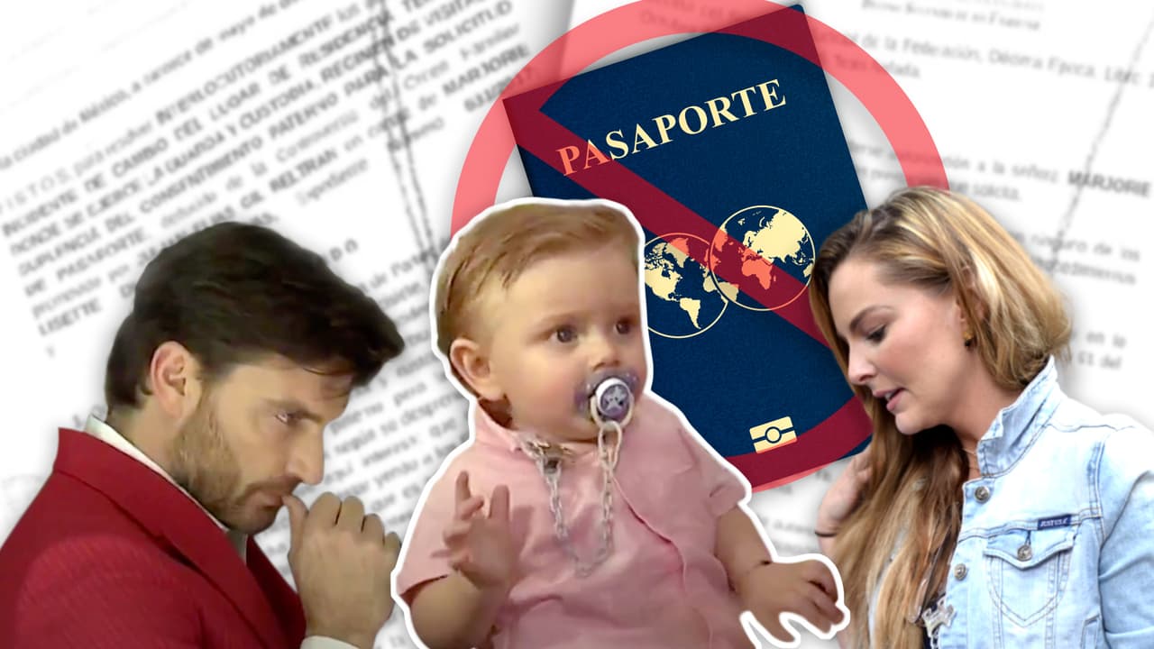 Marjorie de Sousa se queda sin pasaporte para Matías y tendrá que llevarlo a las citas con Julián GIl