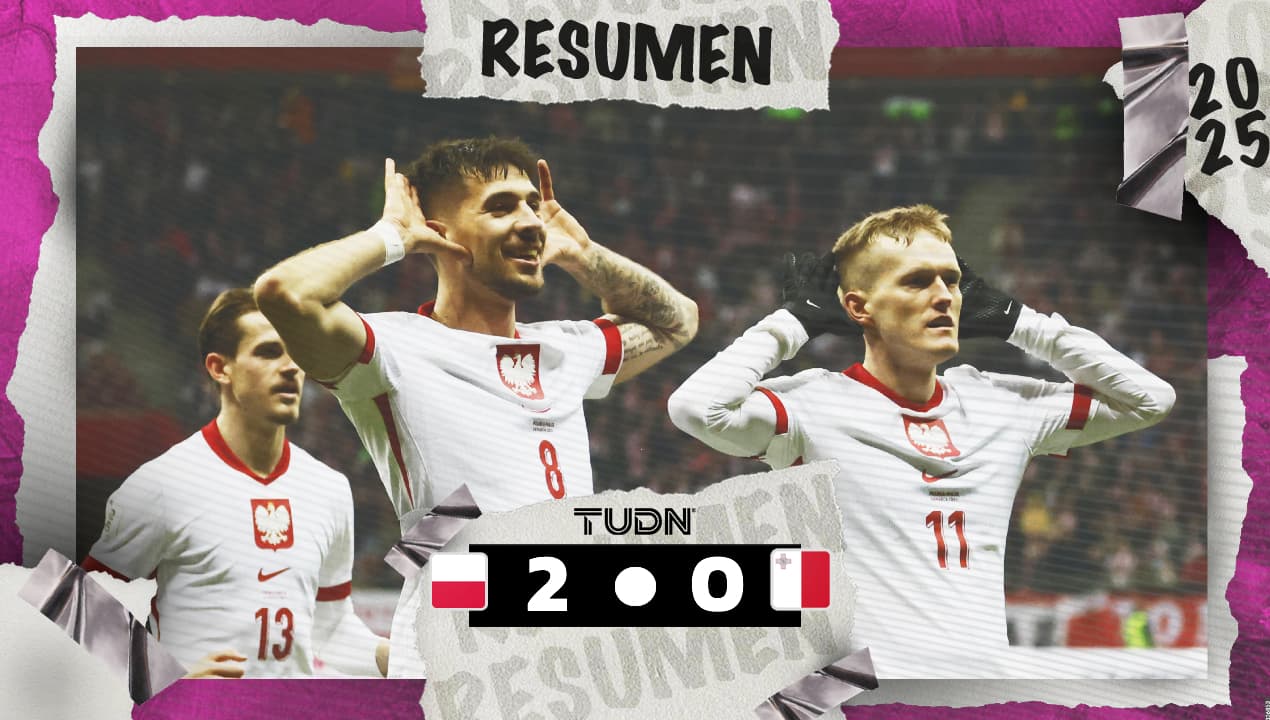 Polonia derrota a Malta y cierra inicio de eliminatorias invicta