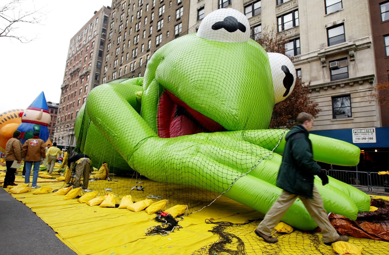 Estos son los personajes que estaban de moda durante el famoso desfile anual de la Gran Manzana a comienzos del milenio.