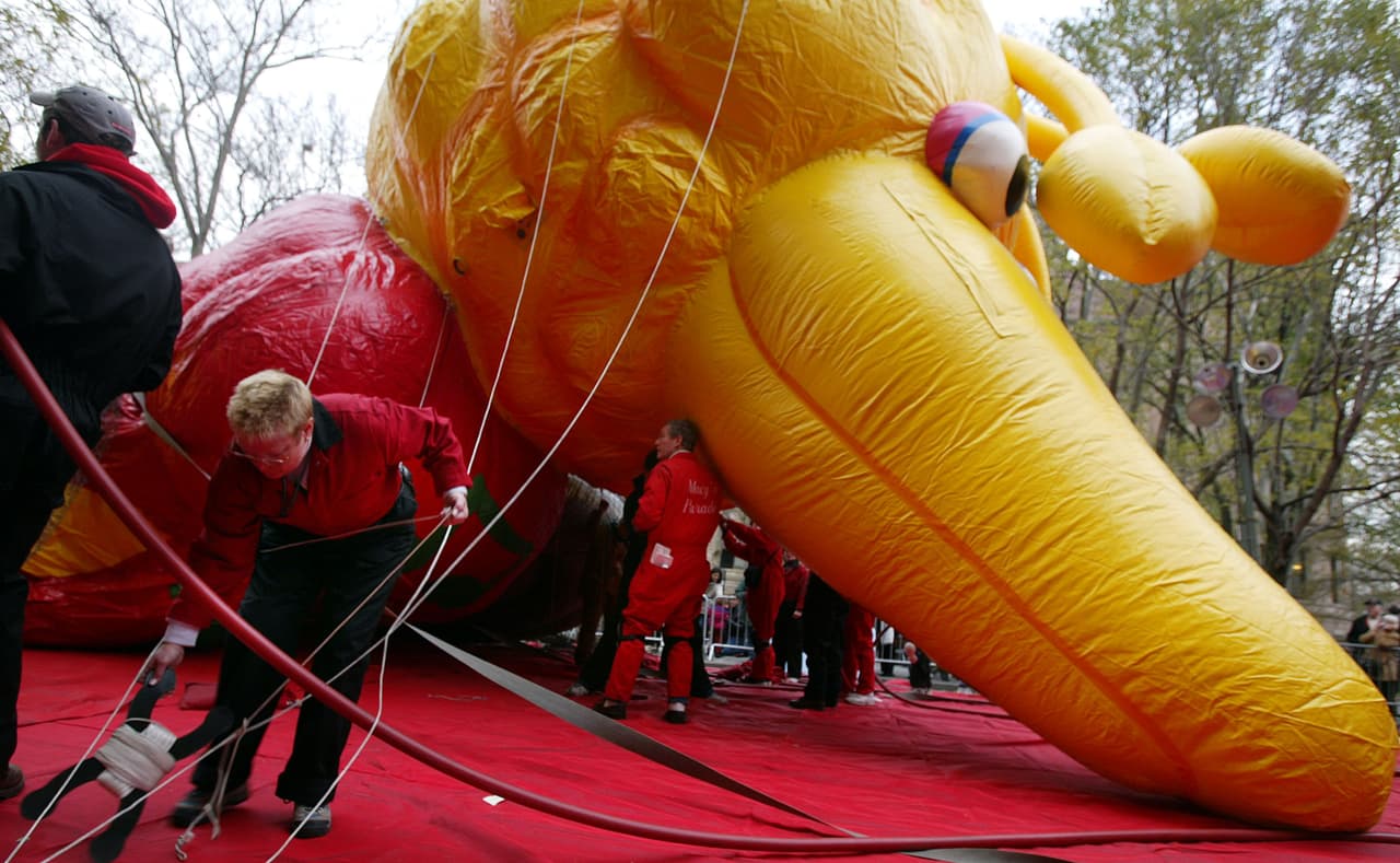 Estos son los personajes que estaban de moda durante el famoso desfile anual de la Gran Manzana a comienzos del milenio.