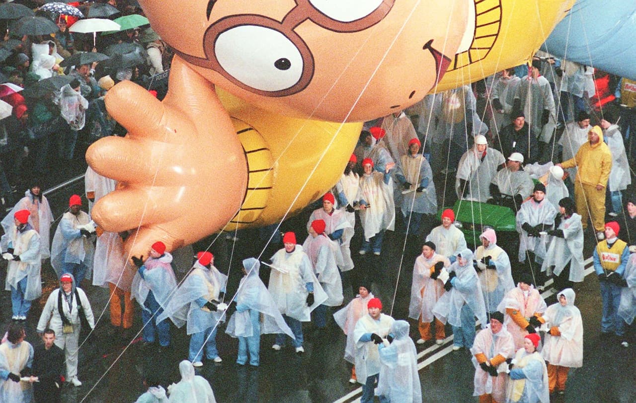 Estos son los personajes que estaban de moda durante el famoso desfile anual de la Gran Manzana a comienzos del milenio.