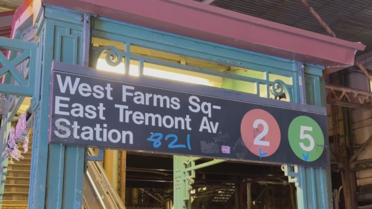 Dos hombres son atacados con un machete en una estación del metro en El Bronx