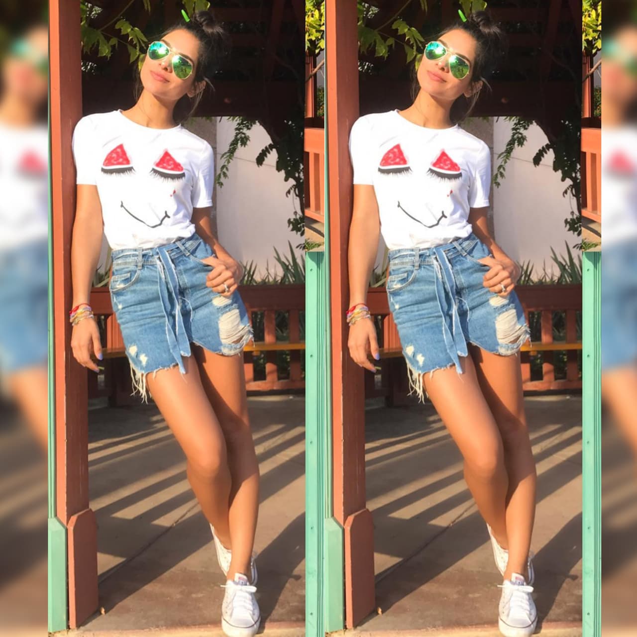 Ale se toma su tiempo para estar siempre hermosa.