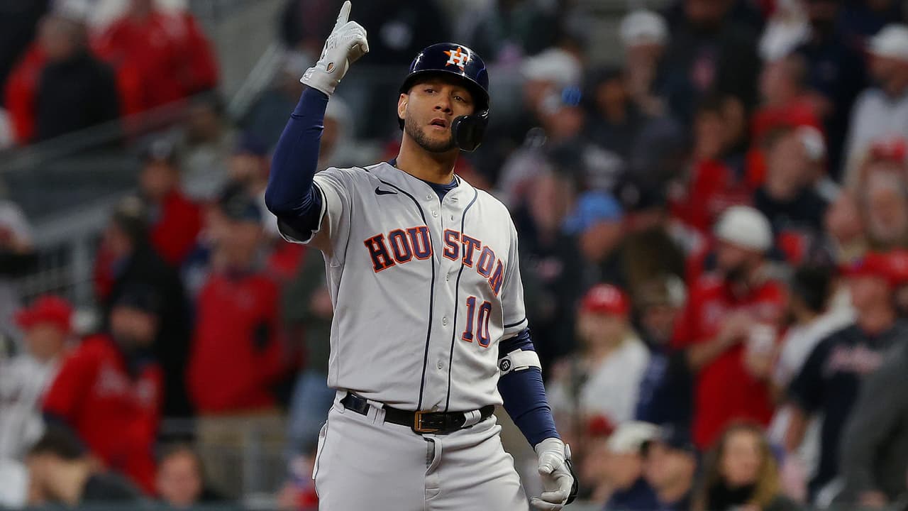 Yuli Gurriel fue uno de los jugadores destacados de la noche.