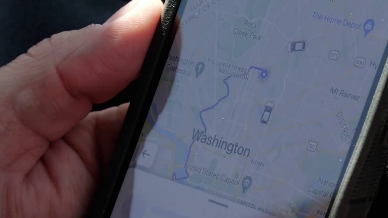 Mujeres sufren robo y secuestro al abordar el Uber equivocado en Washington DC
