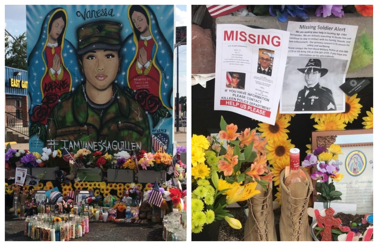 Las familias de Vanessa Guillén y Elder Fernandes llevaron a cabo una manifestación este viernes para exigir una investigación a fondo de la base militar Fort Hood.
<br>
<br>De acuerdo con una publicación en la página de Facebook “Find Vanessa Guillén”,
<a href="https://www.univision.com/local/austin-kakw/familia-de-vanessa-guillen-no-comprende-como-no-hay-evidencia-visual-de-los-ultimos-momentos-antes-de-su-desaparicion-video"><b>la familia Guillén aún no ha recibido respuestas</b></a> sobre lo que le sucedió a la soldado y, según las autoridades de Fort Hood, no se encontró acoso sexual, a pesar de que la joven lo había denunciado a sus familiares.