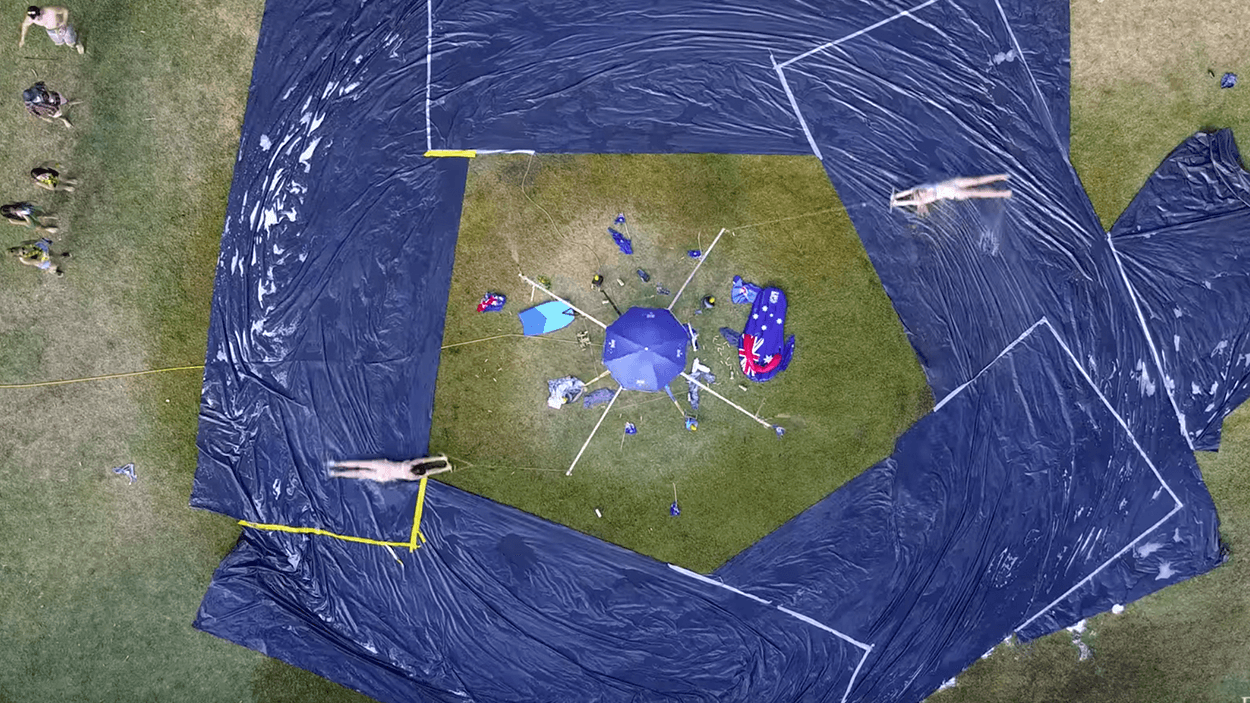 Would You Ride This Insane Slip 'N Slide?