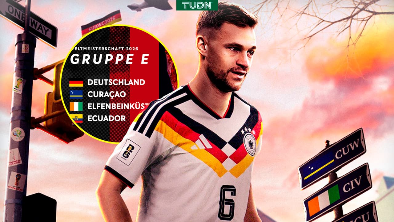 Alemania es favorito en su Grupo para el Mundial 2026