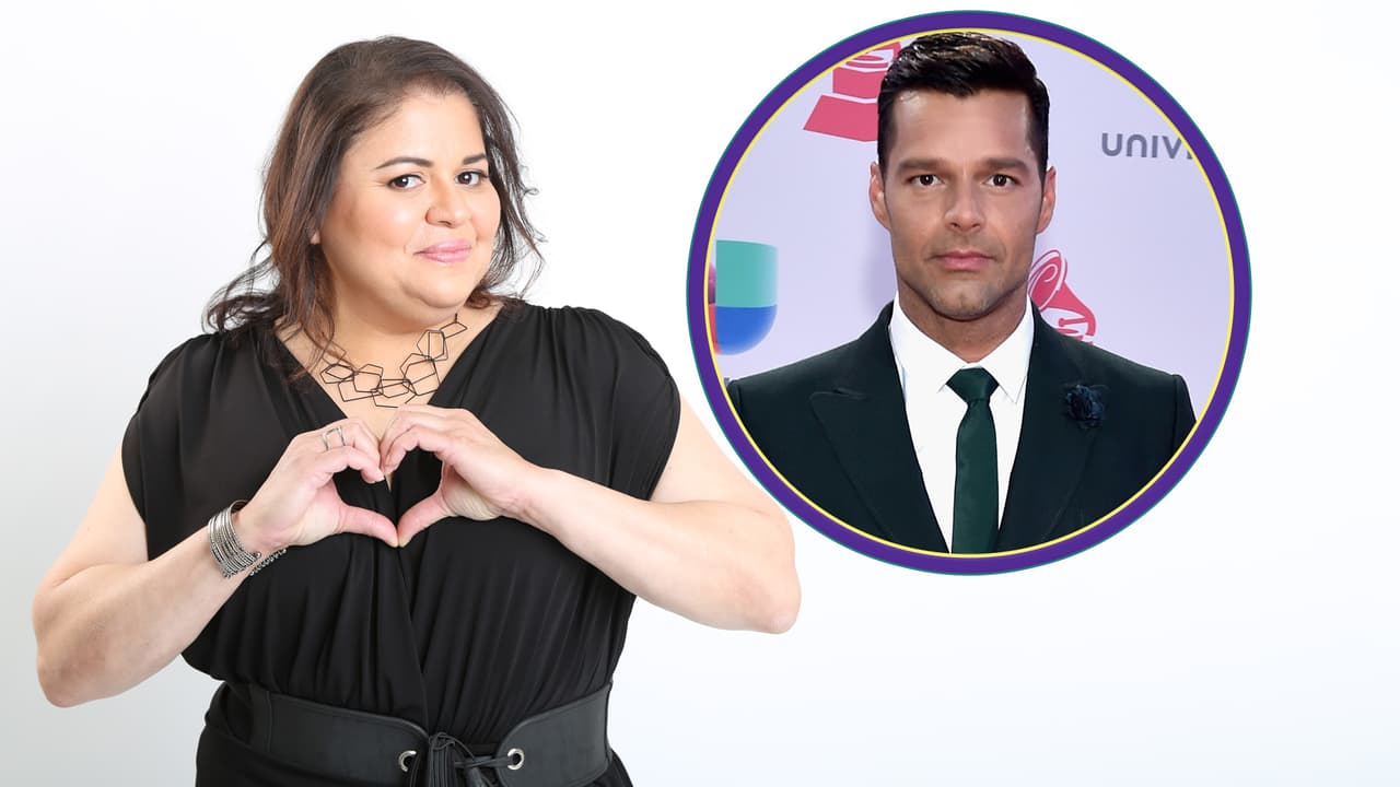 En el caso de Olivia Calderón, Ricky Martin sería su mayor conquista.