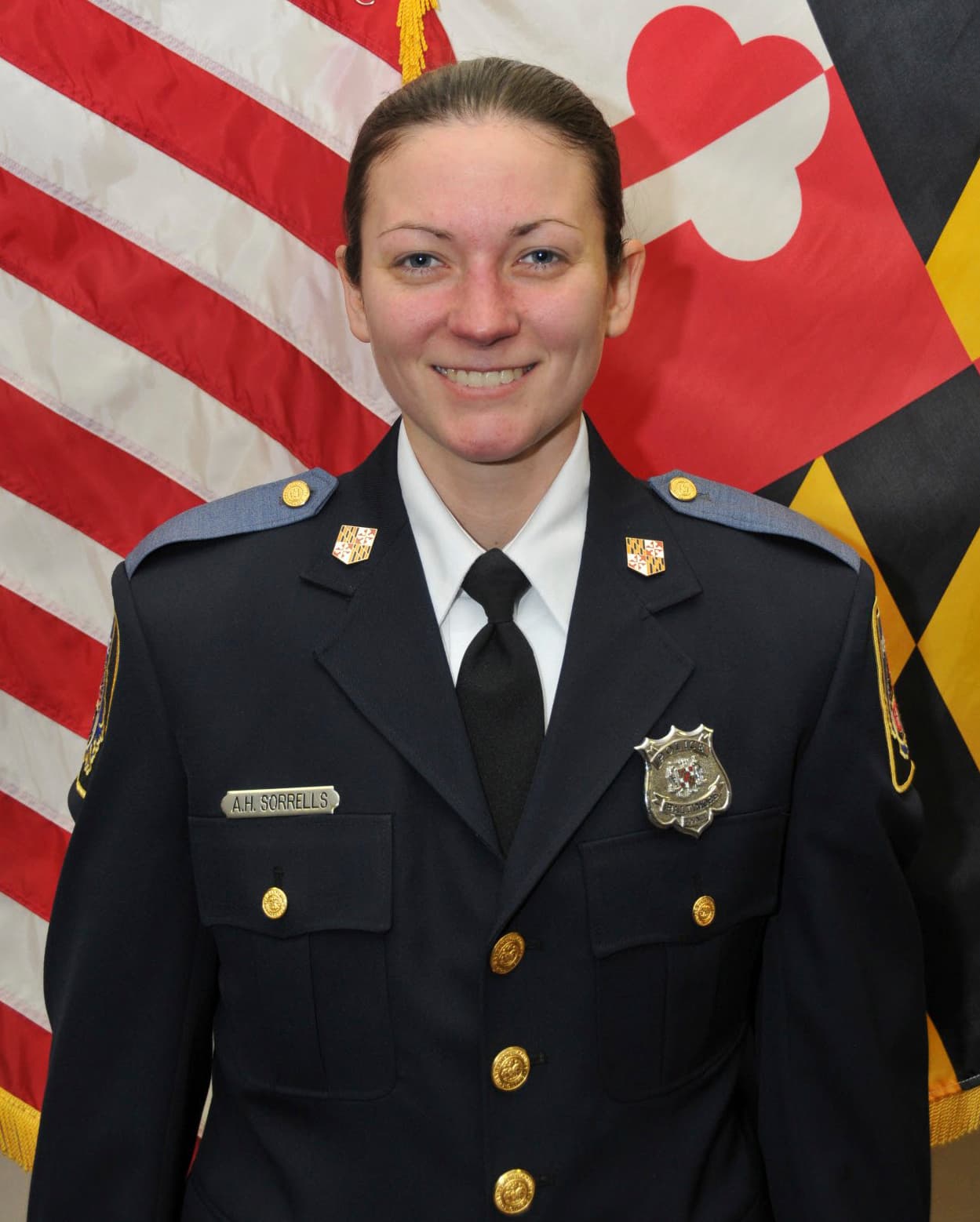 Amy Caprio, oficial de la Policía de Baltimore que murió atropellada por un adolescente de 16 años