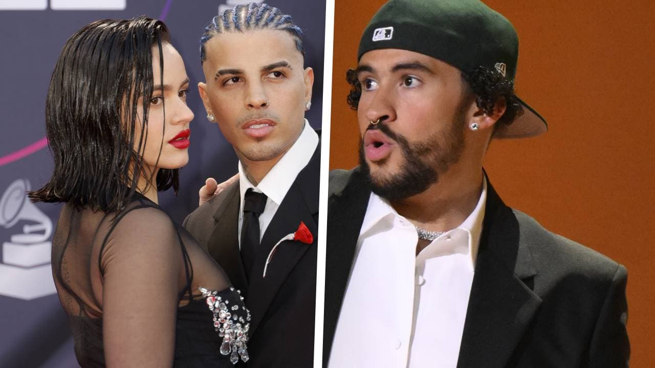 ¿Rosalía y Rauw Alejandro no quieren colaborar de nuevo con Bad Bunny? Sus gestos generaron sospechas