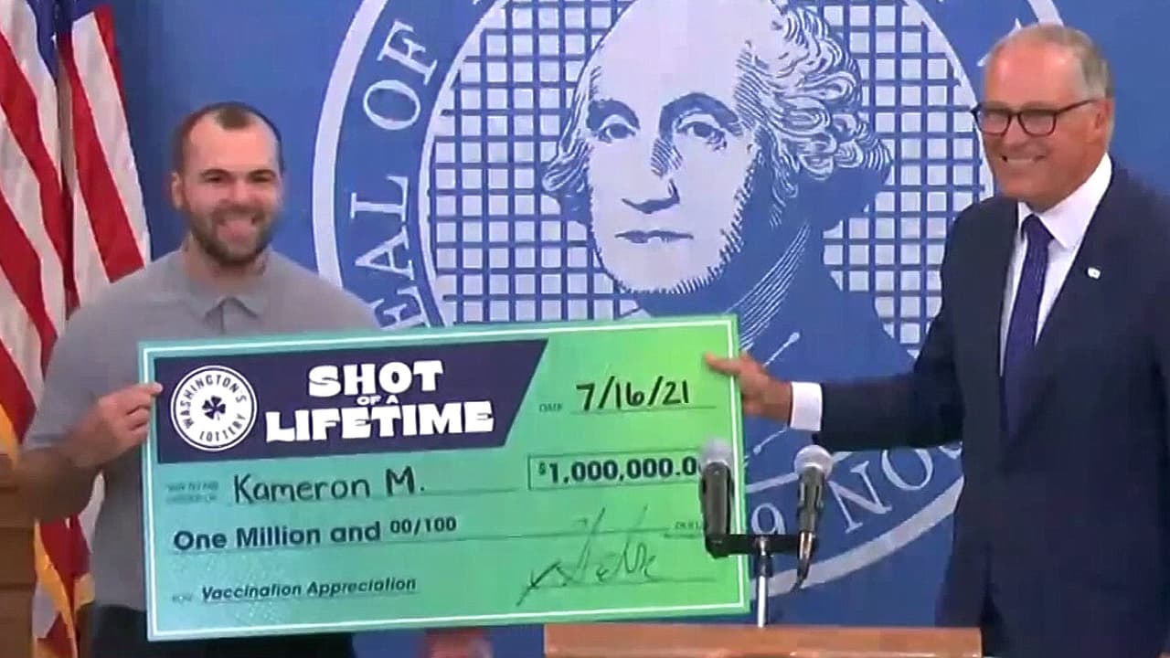 Joven mecánico gana un millón de dólares por vacunarse contra covid-19 en Washington