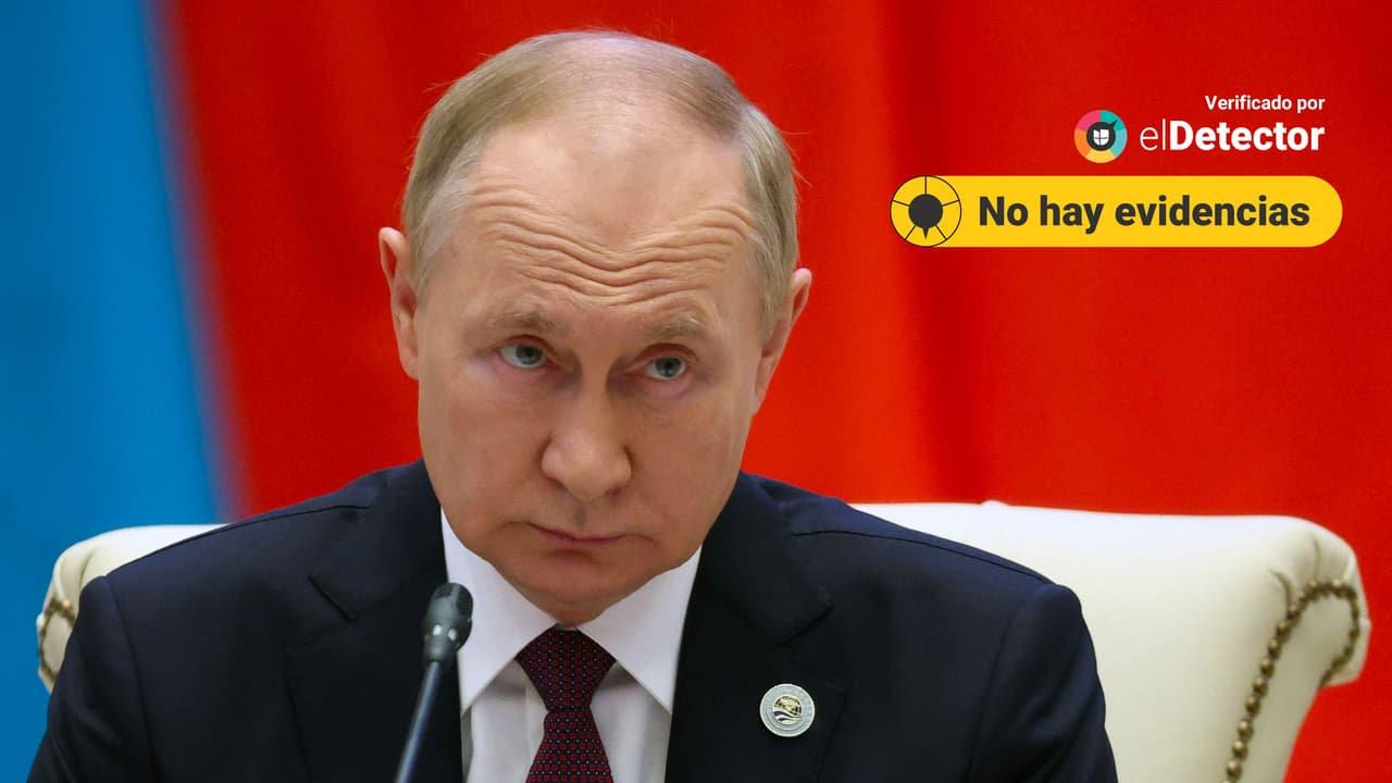 No hay ninguna evidencia de que Putin haya sufrido un atentado recientemente