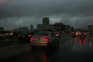 Tormenta Bill en las costas de Texas. (Imagen de archivo)