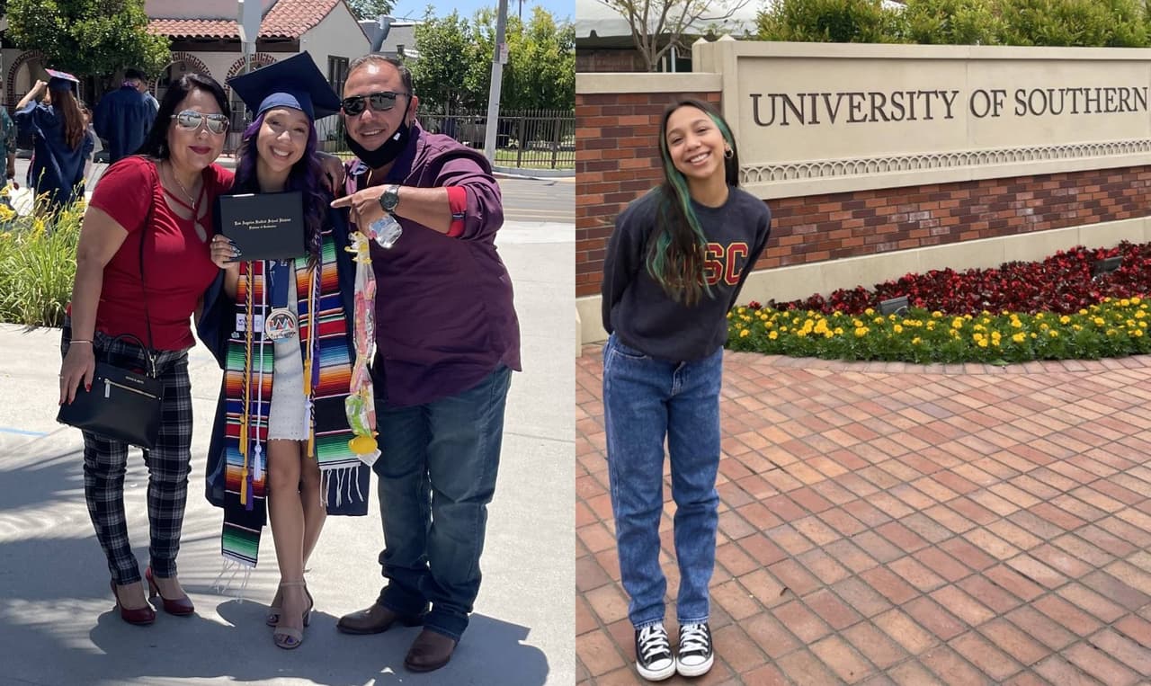 Hispana gana beca de prestigiosa universidad en California, pero por un atraso del IRS pudiera perderla