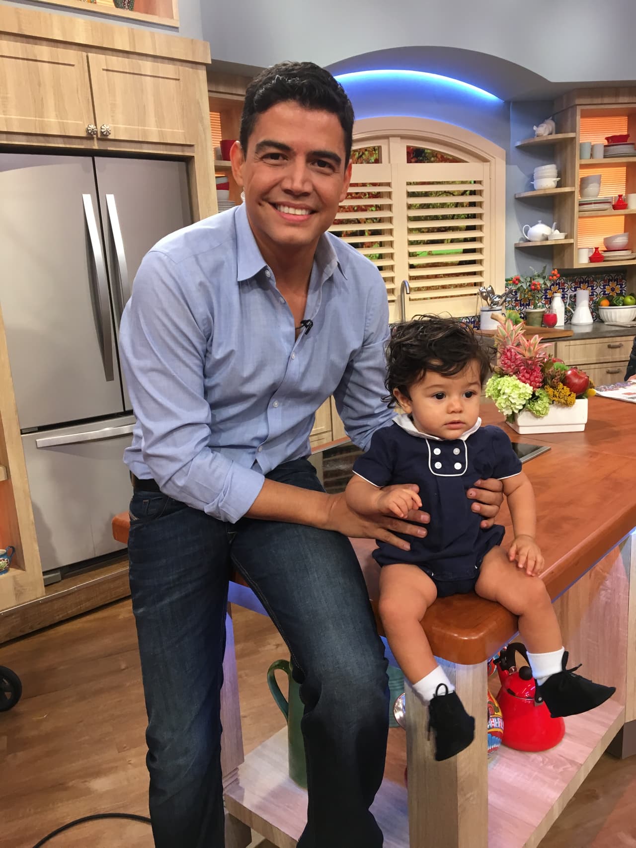 Baby Joshua es un nene muy bien portado y causa sensación cada vez que visita Despierta América.