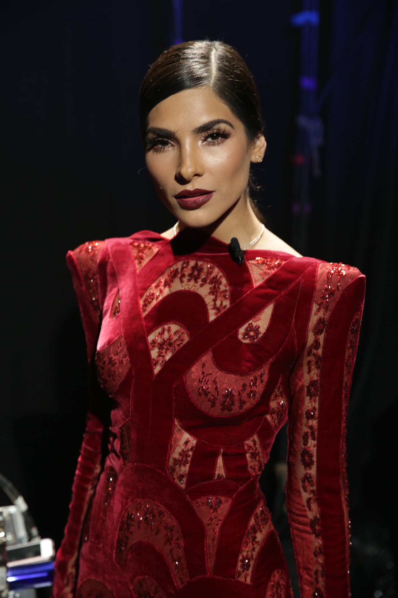 Alejandra Espinoza en el programa final de La Banda