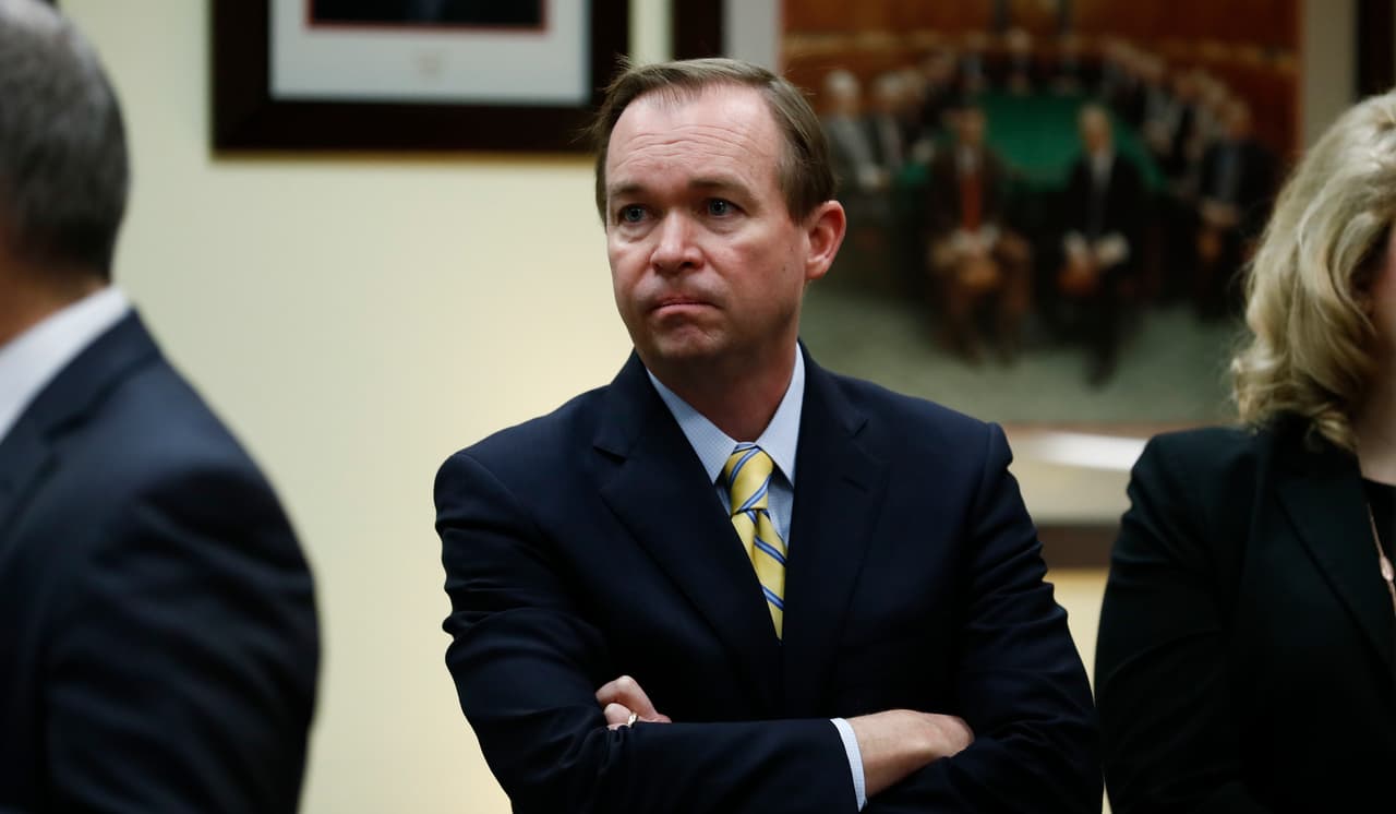 Mick Mulvaney, jefe de gabinete de la Casa Blanca.