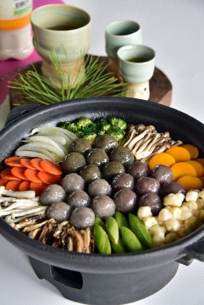 Durante la semana de la comida en Seúl, hicieron una demostración de lo elegante y coloridos que son los platillos coreanos.