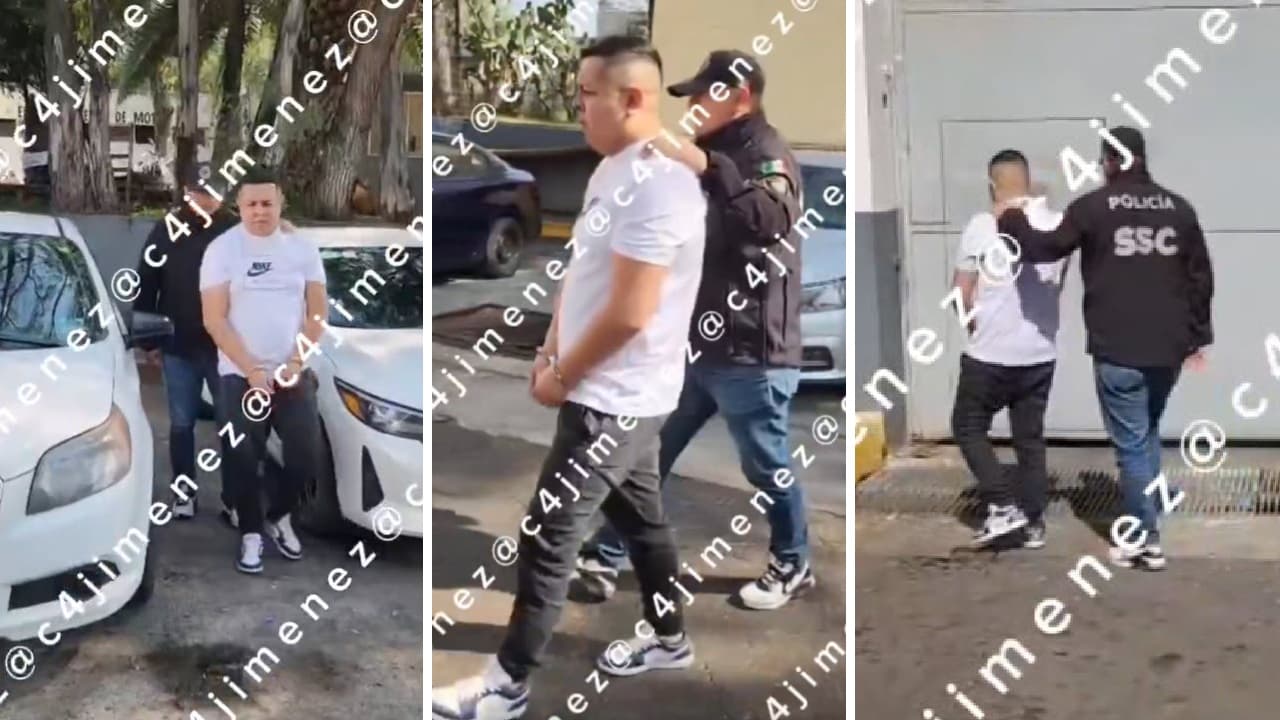 Así llegó el presunto criminal al Reclusorio Oriente de la Ciudad de México, implicado en la muerte de Micky Hair.