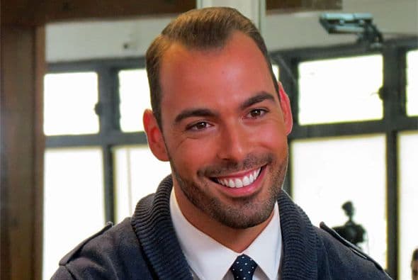 Arias Martín está orgulloso de su familia.