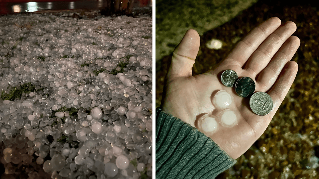 Granizo sorprende a residentes en Boerne, Texas en medio de las tormentas severas