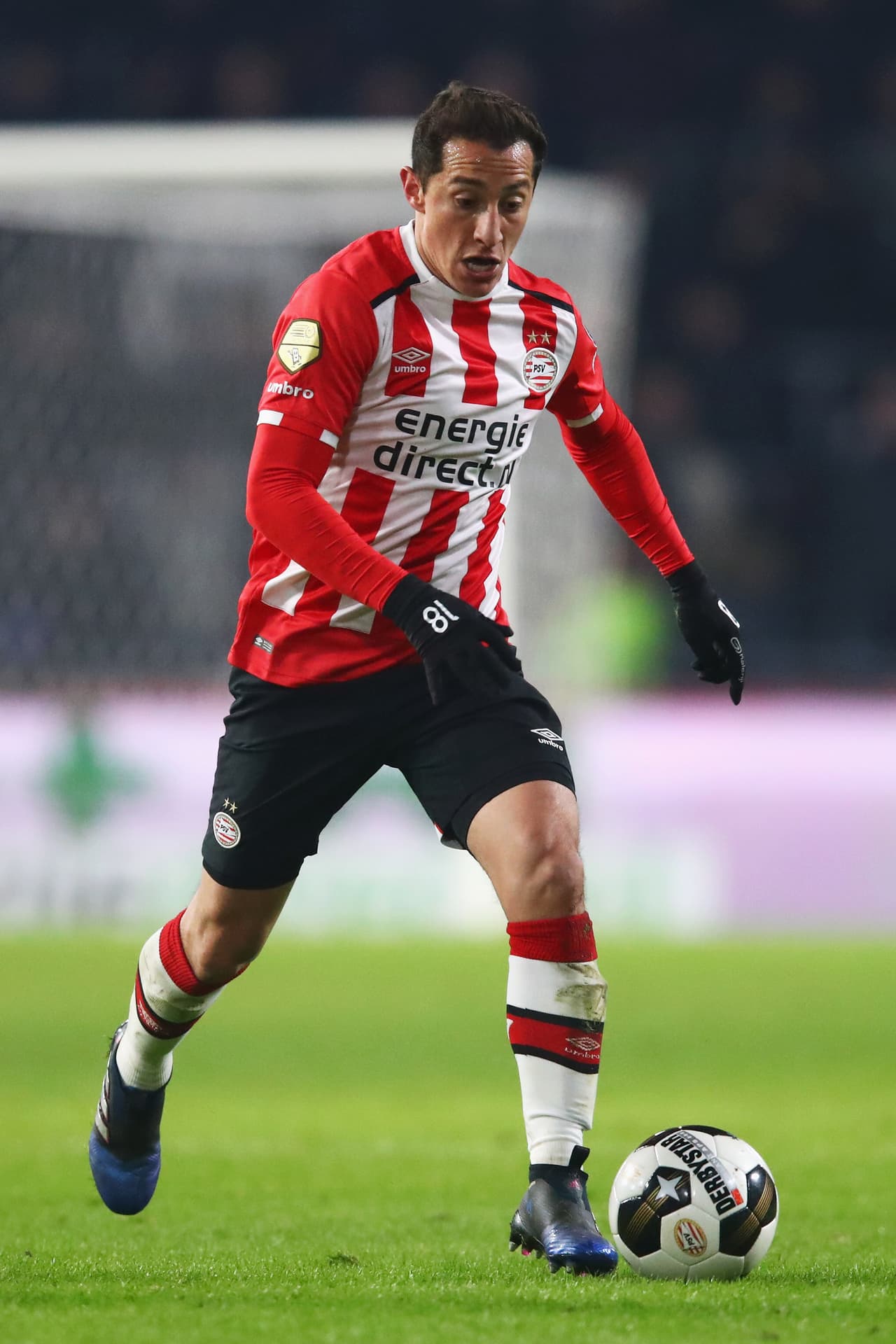 Eredivisie - Jornada 25: PSV Eindhoven 4-0 Roda JC - Por otro lado, Andrés Guardado también fue titular y se hizo presente en el marcador asistiendo a Moreno en su segundo gol.
