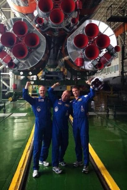 Ried Wiseman es un astronautaestadounidense en su primer misión en el espacio y no para de subir fotos a su Twitter. Fotos: @astro_reid