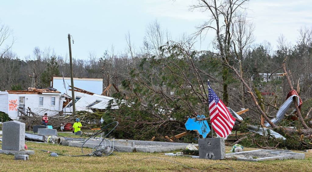 De Texas a las Carolinas: el sur de EEUU se prepara para un fin de semana de posibles tormentas, tornados e inundaciones