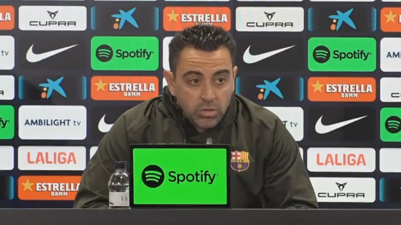 Xavi afirma que la confianza de Laporta en él “está intacta”