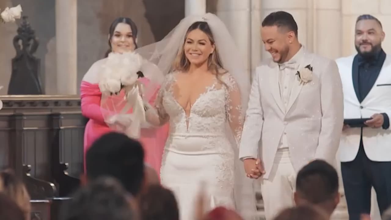 La pareja se casó el 29 de junio de 2019 en Sylmar, Los Ángeles, California.